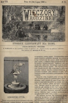 Wieczory Rodzinne : tygodnik illustrowany dla dzieci. R. 7, 1886, nr 30