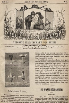 Wieczory Rodzinne : tygodnik illustrowany dla dzieci. R. 11, 1890, nr 3