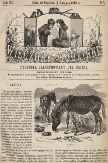 Wieczory Rodzinne : tygodnik illustrowany dla dzieci. R. 11, 1890, nr 5