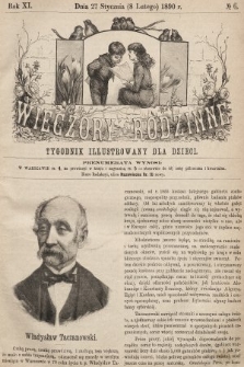 Wieczory Rodzinne : tygodnik illustrowany dla dzieci. R. 11, 1890, nr 6