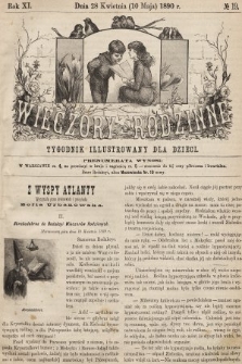 Wieczory Rodzinne : tygodnik illustrowany dla dzieci. R. 11, 1890, nr 19