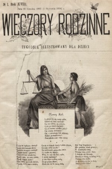 Wieczory Rodzinne : tygodnik illustrowany dla dzieci i młodzieży. R. 19, 1898 [całość]