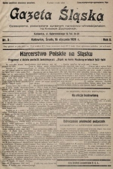 Gazeta Śląska : czasopismo poświęcone sprawom narodowo-chrześcijańskim na Kresach Zachodnich. 1929, nr 3