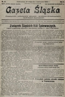 Gazeta Śląska : czasopismo poświęcone sprawom narodowo-chrześcijańskim na Kresach Zachodnich. 1929, nr 27