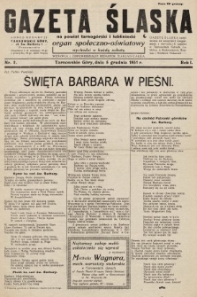 Gazeta Śląska na Powiat Tarnogórski i Lubliniecki : organ społeczno-oświatowy. 1931, nr 2