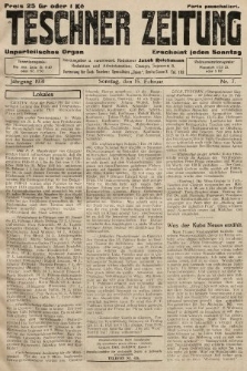 Teschner Zeitung : unparteiisches Organ. 1931, nr 7