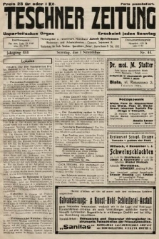 Teschner Zeitung : unparteiisches Organ. 1931, nr 44