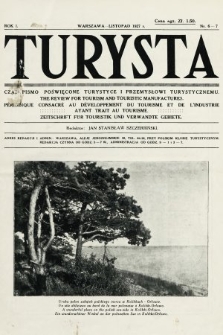 Turysta : czasopismo poświęcone turystyce i przemysłowi turystycznemu. 1927, nr 6-7
