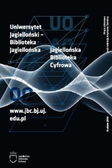Uniwersytet Jagielloński - Biblioteka Jagiellońska - Jagiellońska Biblioteka Cyfrowa : www.jbc.bj.uj.edu.pl
