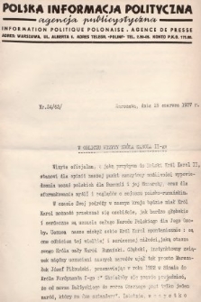 Polska Informacja Polityczna : agencja publicystyczna = Information Politique Polonaise : agence de presse. 1937, nr 24 (63)