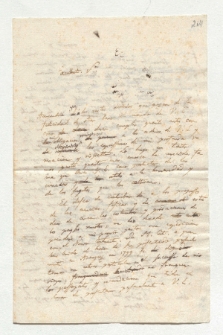 Brief von Alexander von Humboldt an José de Iturrigaray