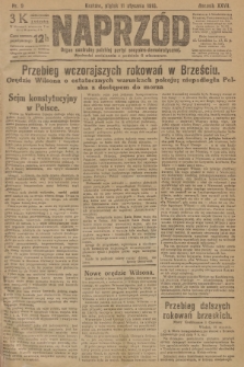 Naprzód : organ centralny polskiej partyi socyalno-demokratycznej. 1918, nr 9
