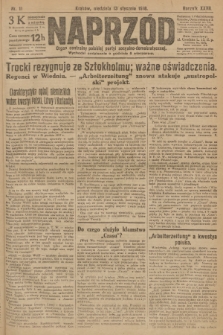 Naprzód : organ centralny polskiej partyi socyalno-demokratycznej. 1918, nr 11