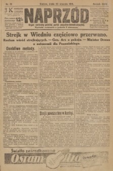 Naprzód : organ centralny polskiej partyi socyalno-demokratycznej. 1918, nr 19