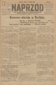 Naprzód : organ centralny polskiej partyi socyalno-demokratycznej. 1918, nr 28