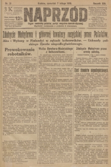 Naprzód : organ centralny polskiej partyi socyalno-demokratycznej. 1918, nr 31