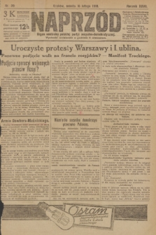 Naprzód : organ centralny polskiej partyi socyalno-demokratycznej. 1918, nr 39