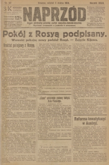 Naprzód : organ centralny polskiej partyi socyalno-demokratycznej. 1918, nr 52
