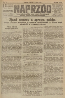 Naprzód : organ centralny polskiej partyi socyalno-demokratycznej. 1918, nr 111