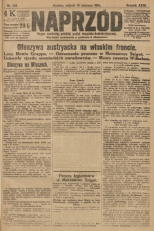 Naprzód : organ centralny polskiej partyi socyalno-demokratycznej. 1918, nr 129