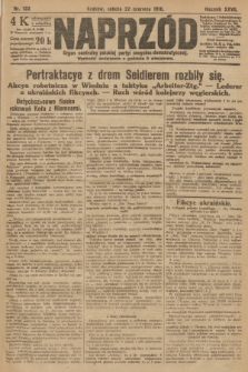 Naprzód : organ centralny polskiej partyi socyalno-demokratycznej. 1918, nr 133