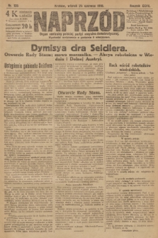 Naprzód : organ centralny polskiej partyi socyalno-demokratycznej. 1918, nr 135