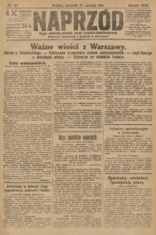 Naprzód : organ centralny polskiej partyi socyalno-demokratycznej. 1918, nr 137