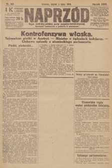 Naprzód : organ centralny polskiej partyi socyalno-demokratycznej. 1918, nr 143