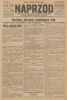 Naprzód : organ centralny polskiej partyi socyalno-demokratycznej. 1918, nr 154