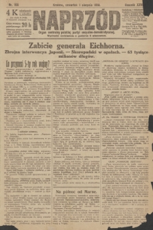 Naprzód : organ centralny polskiej partyi socyalno-demokratycznej. 1918, nr 166