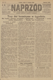 Naprzód : organ centralny polskiej partyi socyalno-demokratycznej. 1918, nr 177