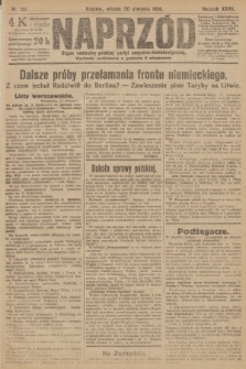 Naprzód : organ centralny polskiej partyi socyalno-demokratycznej. 1918, nr 181