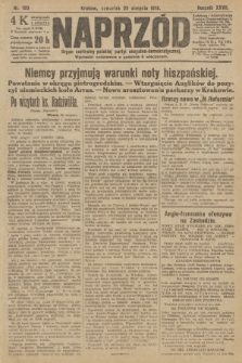 Naprzód : organ centralny polskiej partyi socyalno-demokratycznej. 1918, nr 189