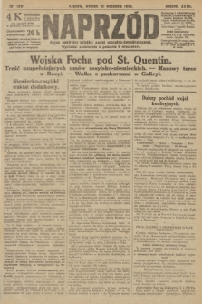 Naprzód : organ centralny polskiej partyi socyalno-demokratycznej. 1918, nr 199
