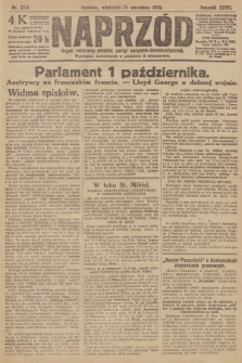 Naprzód : organ centralny polskiej partyi socyalno-demokratycznej. 1918, nr 204