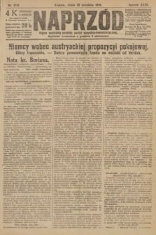 Naprzód : organ centralny polskiej partyi socyalno-demokratycznej. 1918, nr 206