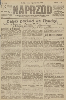 Naprzód : organ centralny polskiej partyi socyalno-demokratycznej. 1918, nr 218