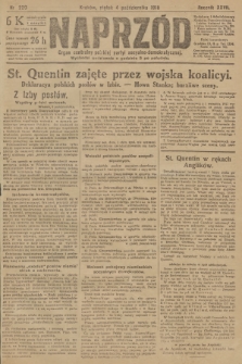 Naprzód : organ centralny polskiej partyi socyalno-demokratycznej. 1918, nr 220