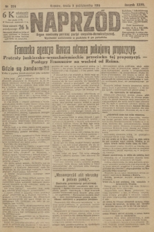 Naprzód : organ centralny polskiej partyi socyalno-demokratycznej. 1918, nr 224