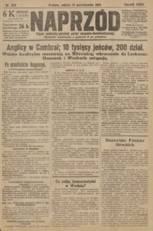 Naprzód : organ centralny polskiej partyi socyalno-demokratycznej. 1918, nr 227
