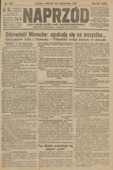 Naprzód : organ centralny polskiej partyi socyalno-demokratycznej. 1918, nr 234