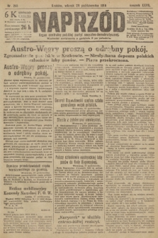 Naprzód : organ centralny polskiej partyi socyalno-demokratycznej. 1918, nr 241