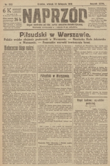 Naprzód : organ centralny polskiej partyi socyalno-demokratycznej. 1918, nr 252