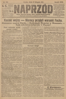 Naprzód : organ centralny polskiej partyi socyalno-demokratycznej. 1918, nr 253