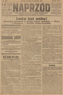 Naprzód : organ centralny polskiej partyi socyalno-demokratycznej. 1918, nr 263