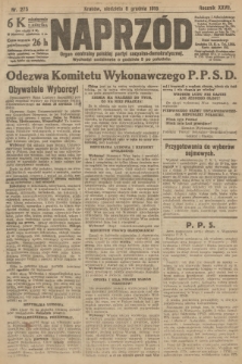 Naprzód : organ centralny polskiej partyi socyalno-demokratycznej. 1918, nr 275
