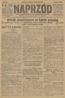 Naprzód : organ centralny polskiej partyi socyalno-demokratycznej. 1918, nr 281