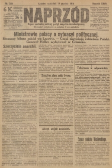 Naprzód : organ centralny polskiej partyi socyalno-demokratycznej. 1918, nr 284