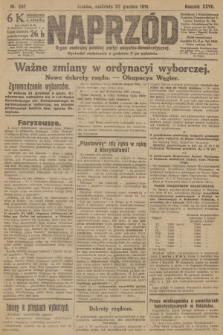 Naprzód : organ centralny polskiej partyi socyalno-demokratycznej. 1918, nr 287