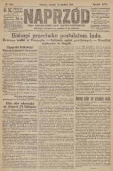Naprzód : organ centralny polskiej partyi socyalno-demokratycznej. 1918, nr 292